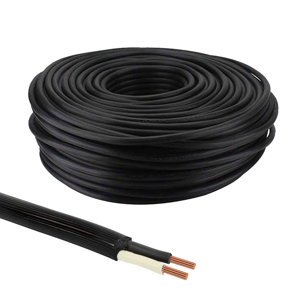 Cable de uso rudo 2x12, 25m